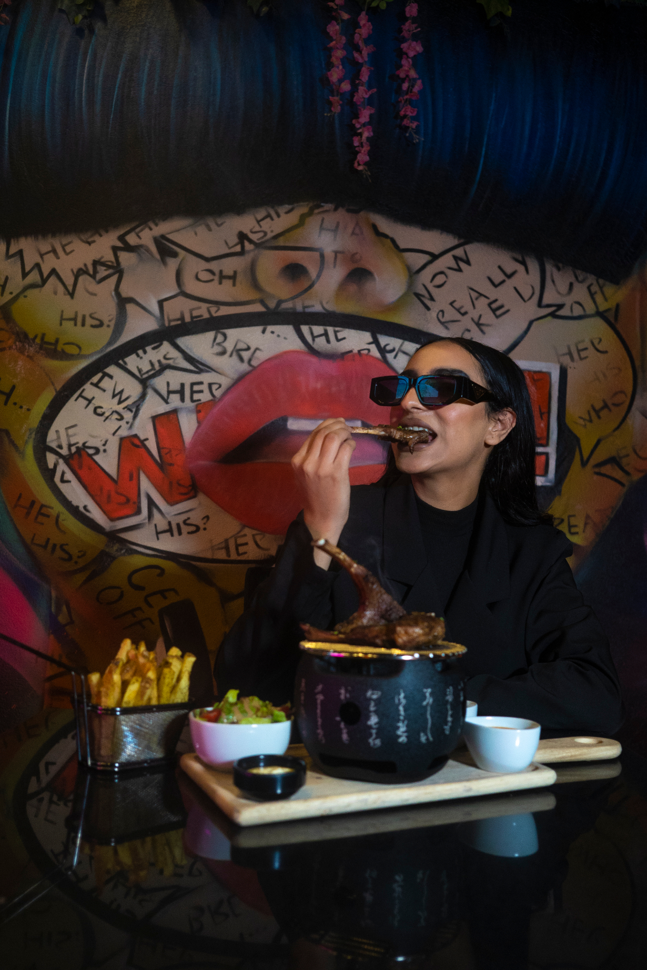 Editorial Portrait — Pop Art Diner
