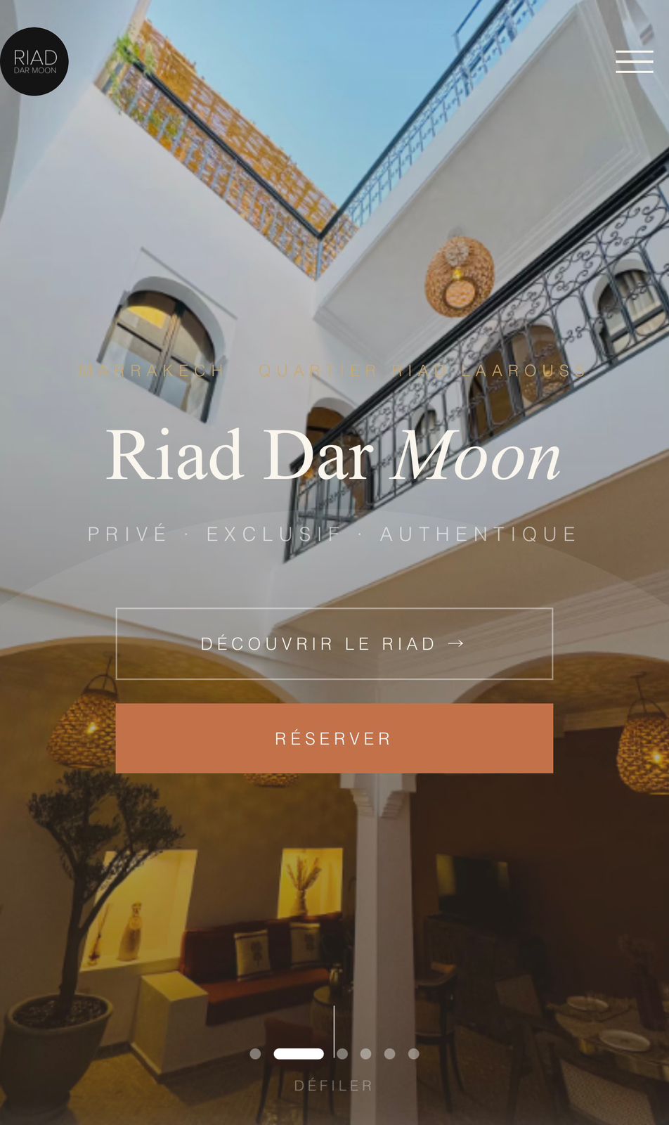 Riad Dar Moon — Site Immersif